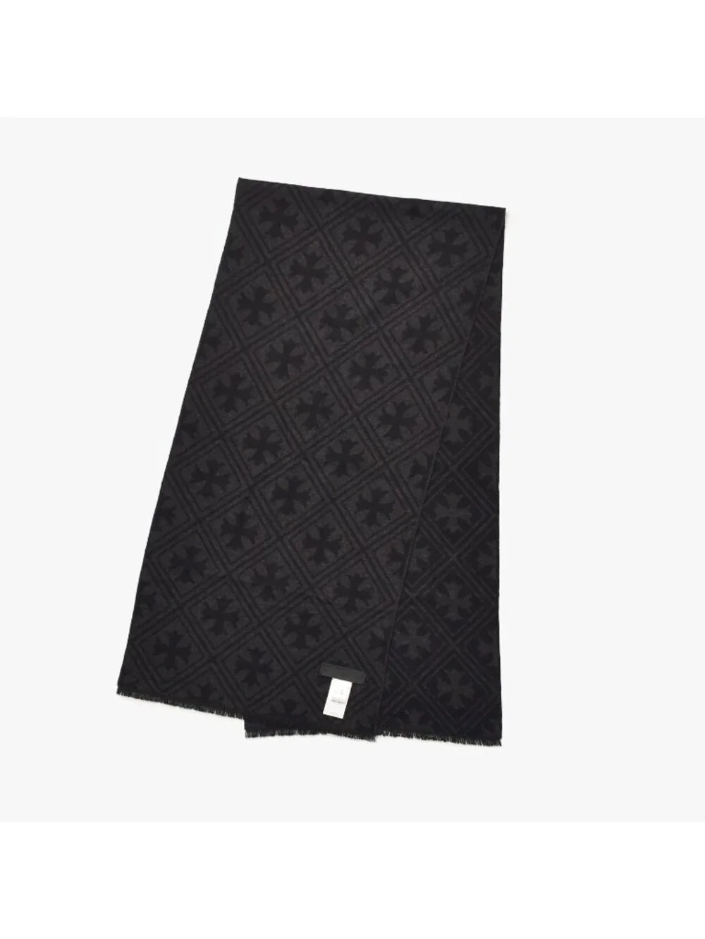 Chrome Hearts Scarf Math Plus Long All Over Print CH Cashmere